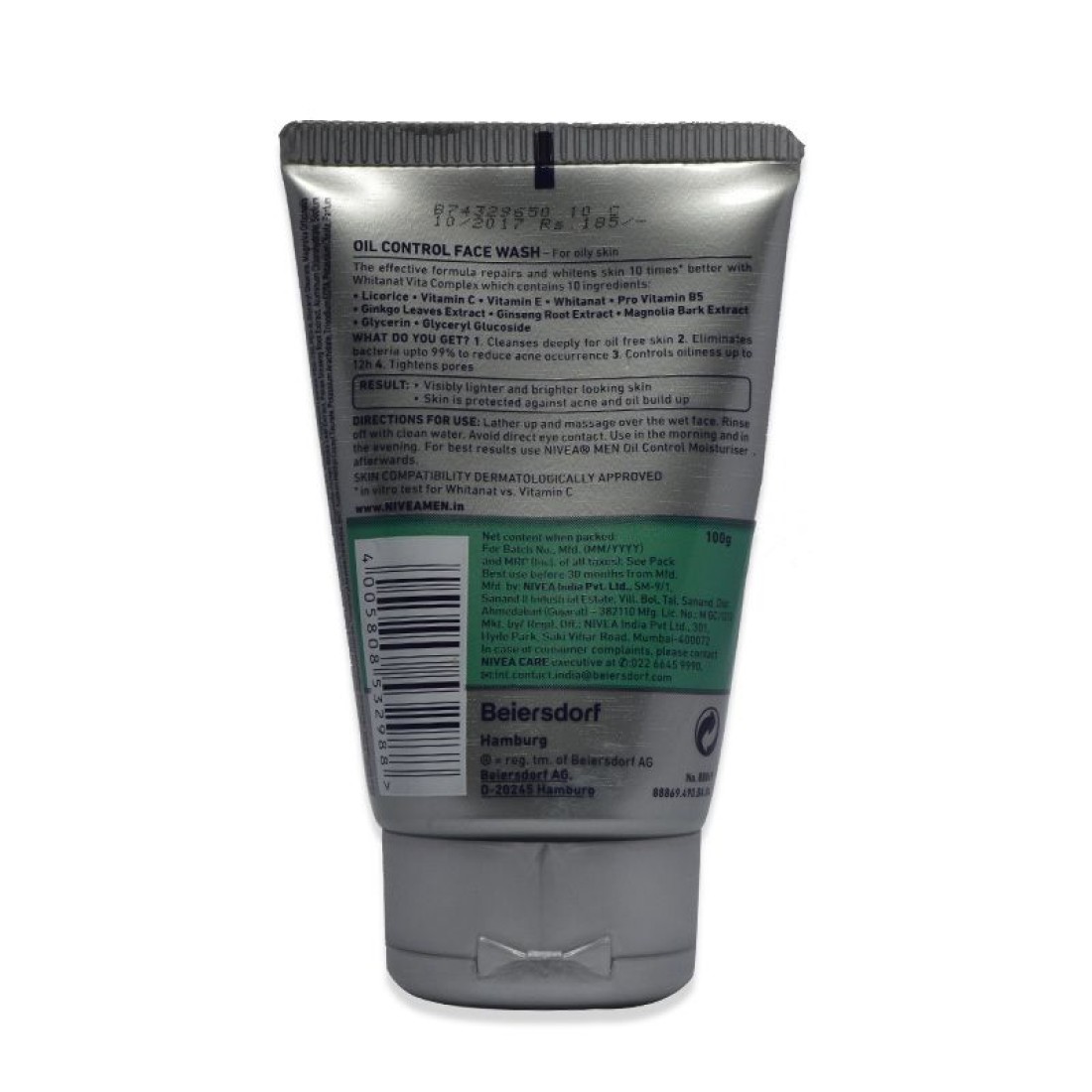 Nivea Oil Control Face Wash, 100gm