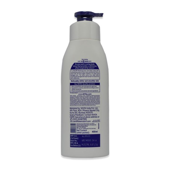 Nivea Body Lotion Whitening Even Tone-400ml