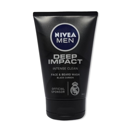 Nivea Men Black Carbon Face & Beard Wash