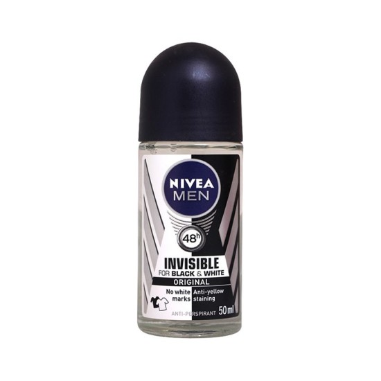 Nivea Men Invisible For Black & White Roll On Deodorant-50ml