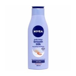 Nivea Smooth Milk Body Lotion For Dry Skin-200ml Nivea Smooth Milk Body Lotion For Dry Skin-200ml