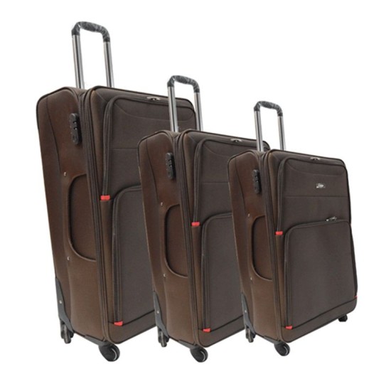 Rui Feng Brown Trolly Luggage Bag