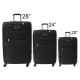 Smart Polo Black Travel Trolly Bag