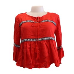 Red Nylon Tops Red Nylon Tops