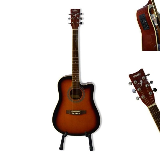 Yamaha Brown Sunburst Acoustic Guitar