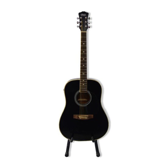 Girard G2020 Black Acoustic Guitar