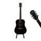 Girard G2020 Black Acoustic Guitar