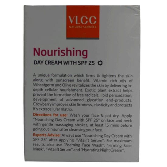 VLCC Nourishing Day Cream with SPF 25