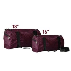 Pink-Black Duffle Bag Pink-Black Duffle Bag