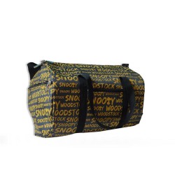Yellow-Black Snoopy Duffle Bag Yellow-Black Snoopy Duffle Bag