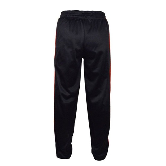 Polyester Tracksuit-Black & Red