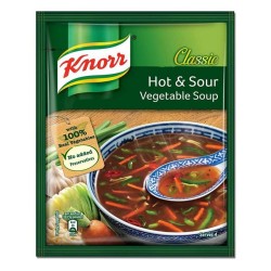 Knorr Hot and Sour Veg Soup Pouch 43gm Knorr Hot and Sour Veg Soup Pouch 43gm