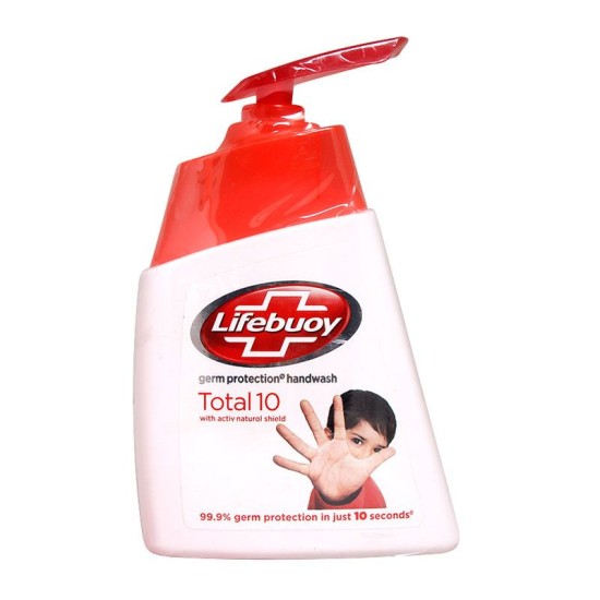 Lifebuoy Germ Protection Handwash Total 10 With Activ Natural Shield 215ml