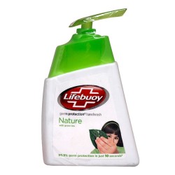 Lifebuoy Germ Protection Handwash Nature With Green Tea 215ml Lifebuoy Germ Protection Handwash Nature With Green Tea 215ml