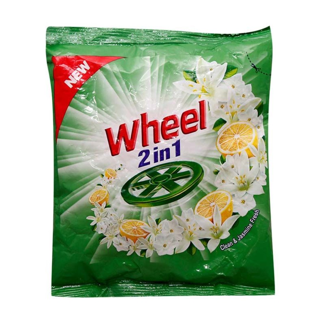 Active Wheel 2 in 1 Clean & Jashmine Fresh Detergent Powder 275gm