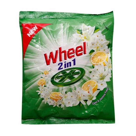 Active Wheel 2 in 1 Clean & Jashmine Fresh Detergent Powder 275gm