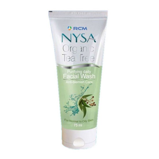 RCM Nysa Organic Tea Tree Facial Wash Anti-Blemish Care 60ml