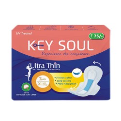 Key soul ultra thin sanitary pad-pack of 7 pad Key soul ultra thin sanitary pad-pack of 7 pad