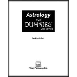 Astrology for DUMMIES 2nd Edition Astrology for DUMMIES 2nd Edition
